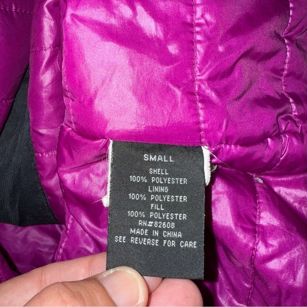 Free Country Radiance‎ Black Purple Athletic Hooded Ski Coat Jacket - Picture 6 of 6